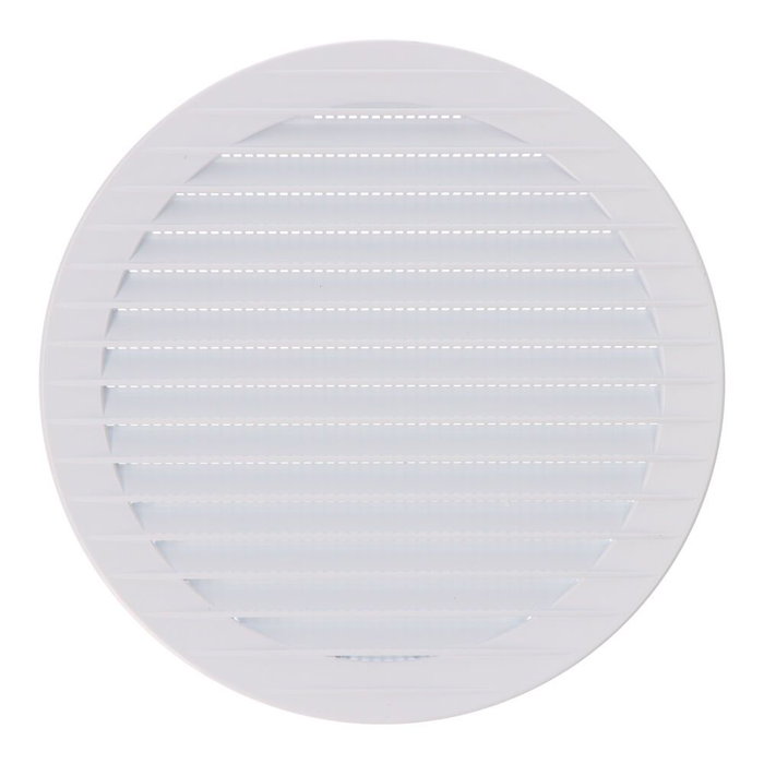 Edm Rejilla Ventilación Redonda Empotrable con Mosquitera ø150mm ABS Blanca Edm Rejilla Ventilación Redonda Empotrable con Mosquitera ø150mm ABS Blanca