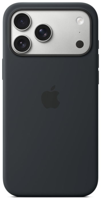 Apple iPhone 17 Pro Max Funda de Silicona con MagSafe Negro