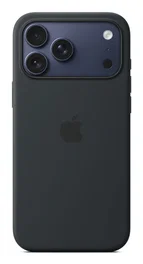 Apple iPhone 17 Pro Max Funda de silicona con MagSafe - Negro