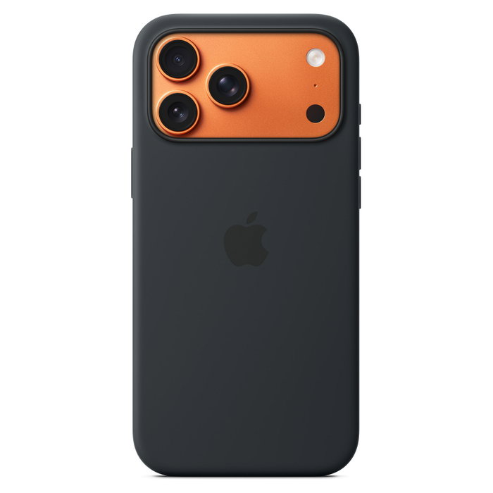 Apple iPhone 17 Pro Max Funda de Silicona con MagSafe Negro