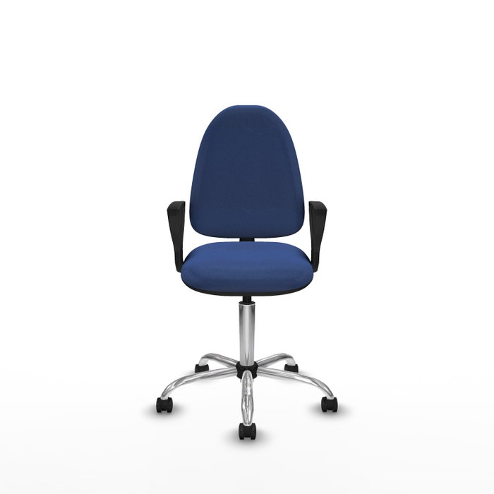 PIQUERAS Y CRESPO Silla de oficina Aýna Azul marino con Brazos Fijos PIQUERAS Y CRESPO Silla de oficina Aýna Azul marino con Brazos Fijos