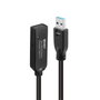 Lindy Cable de Extensión Activo USB A a USB C 10 m, USB 3.2 Gen 1