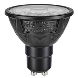 Silverht Bombilla LED Nitra Silver Electronics Dicroica GU10 6,5W 2700K