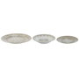 DKD Home Decor Set de Vajilla Delhi de 18 Piezas en Porcelana Beige