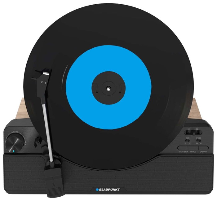 Blaupunkt VT100BK Tocadiscos Vertical Negro