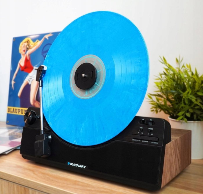 Blaupunkt VT100BK Tocadiscos Vertical Negro