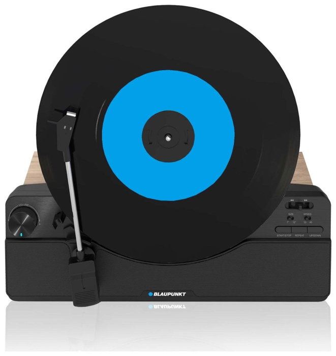 Blaupunkt VT100BK Tocadiscos Vertical Negro