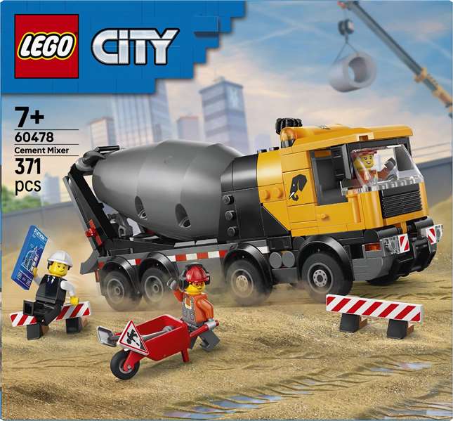 Lego City - Juego de Construcción Hormigonera, para Niños a Partir de 5 Años