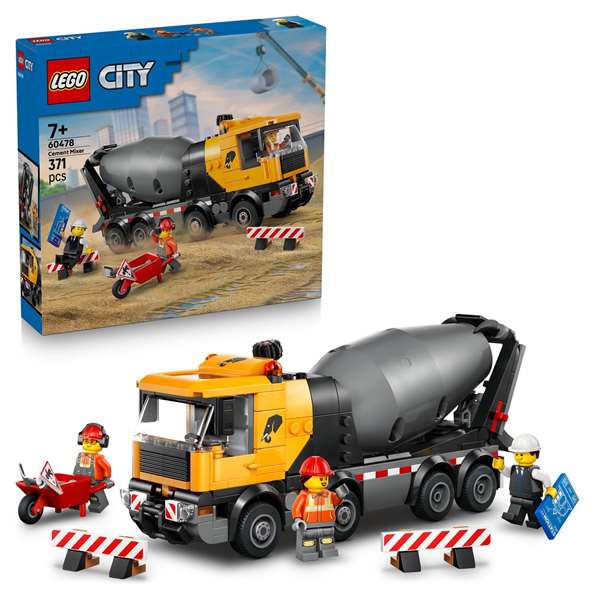 Lego City - Juego de Construcción Hormigonera, para Niños a Partir de 5 Años