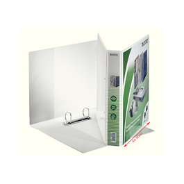 LEITZ Libro de presentación de 2 anillas DIN A4, 5 cm, blanco