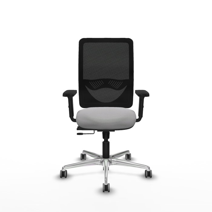 PIQUERAS Y CRESPO Silla de oficina Zulema con mecanismo Sincro/Traslack Gris claro PIQUERAS Y CRESPO Silla de oficina Zulema con mecanismo Sincro/Traslack Gris claro