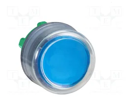 SCHNEIDER ELECTRIC Interruptor de presión Harmony XB5 azul 22mm