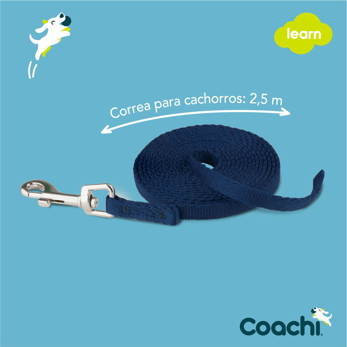 Correa para Perro Coachi Azul 2,5 m Entrenamiento Correa para Perro Coachi Azul 2,5 m Entrenamiento