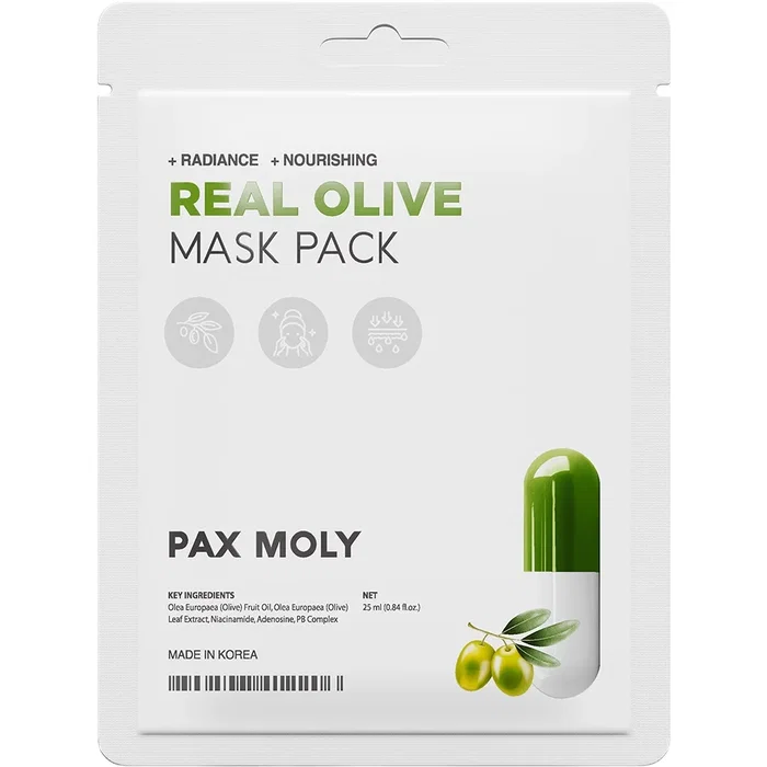 PaxMoly Real Olive Resplandor Mascarilla facial 25 ml PaxMoly Real Olive Resplandor Mascarilla facial 25 ml