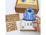 Wondee Lámpara de noche de madera Stitch personalizable