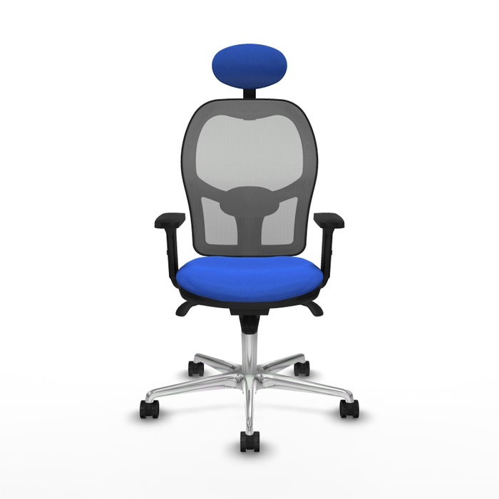PIQUERAS Y CRESPO Silla de oficina Jorquera Azul y Gris PIQUERAS Y CRESPO Silla de oficina Jorquera Azul y Gris