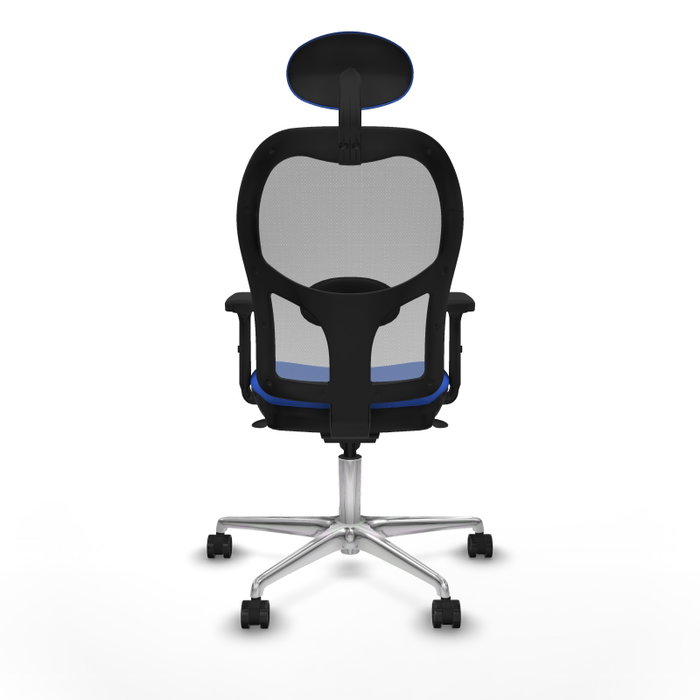 PIQUERAS Y CRESPO Silla de oficina Jorquera Azul y Gris PIQUERAS Y CRESPO Silla de oficina Jorquera Azul y Gris