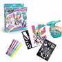 Canal Toys Kit de creación de carteles con spray electrónico, plantillas y rotuladores AIR 015
