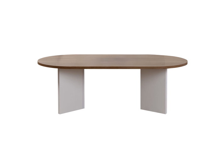 Nordure Mesa de Centro Sable Walnut, White. Mesa de Salón Elegante con Tablero de Partículas Recubierto de Melamina de 18mm en Color Nogal y Blanco. Nordure Mesa de Centro Sable Walnut, White. Mesa de Salón Elegante con Tablero de Partículas Recubierto de Melamina de 18mm en Color Nogal y Blanco.