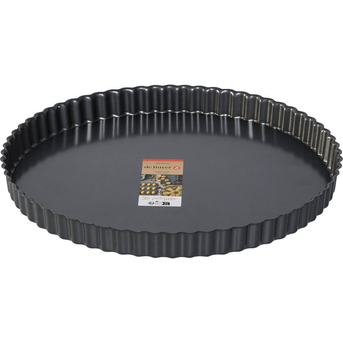 De Buyer Form Molde para Tartas de Frutas con Base Extraíble 32 cm De Buyer Form Molde para Tartas de Frutas con Base Extraíble 32 cm