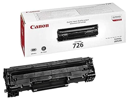 Canon Cartucho de Tóner CRG 726 Negro