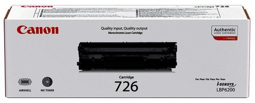 Canon Cartucho de Tóner CRG-726 Negro