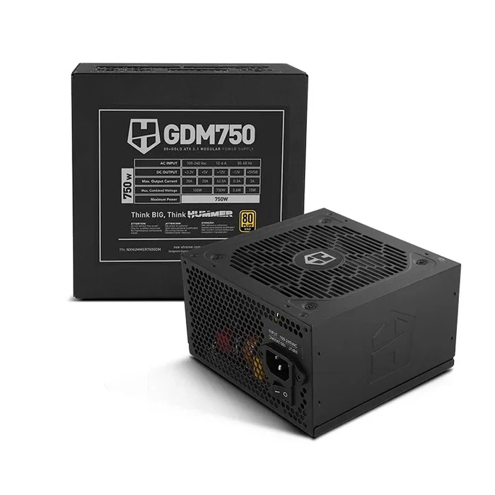 Nox Hummer GDM 750W Gold Modular ATX 3.1