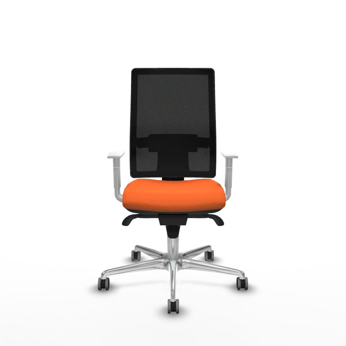 PIQUERAS Y CRESPO Silla de oficina Horna Naranja y Negro