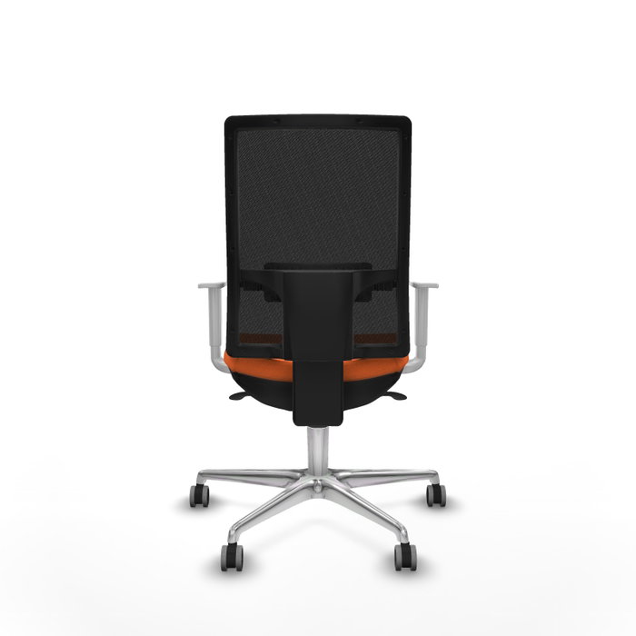 PIQUERAS Y CRESPO Silla de oficina Horna Naranja y Negro