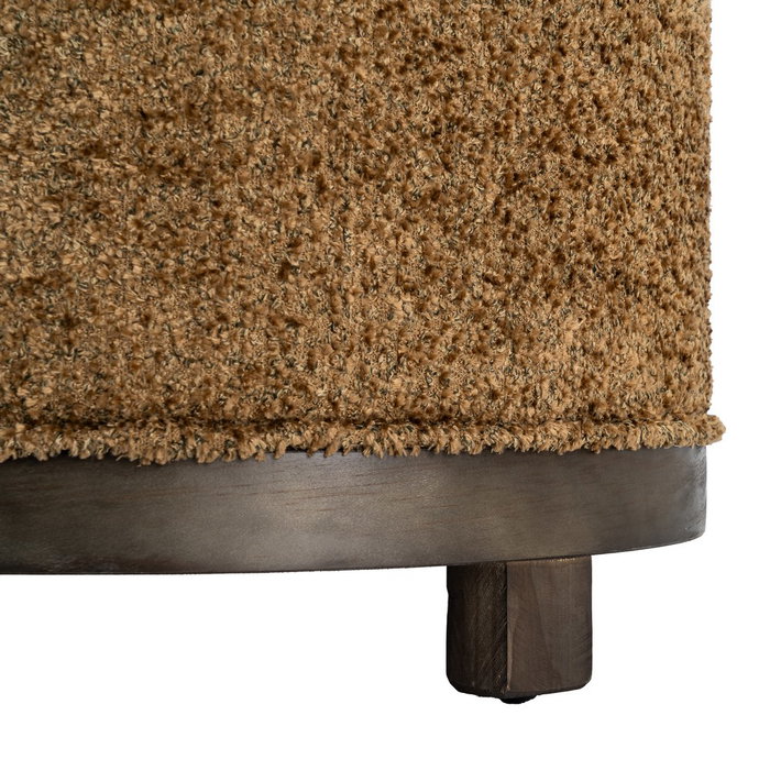 Puf Giratorio Ocre Dm-Tejido 50 X 50 X 47 cm