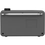 Kenwood CR-M25DAB Radio portátil DAB+ con Bluetooth y alerta ASA, Negro