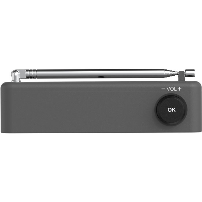 Kenwood CR-M25DAB Radio portátil DAB+ con Bluetooth y alerta ASA, Negro