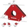 Workpro Escuadra magnética de soldadura 125 mm