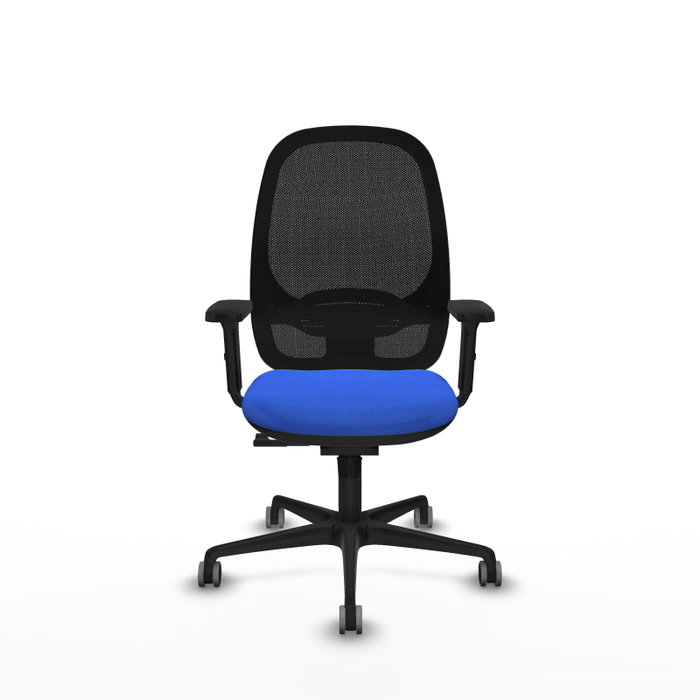 PIQUERAS Y CRESPO Silla de oficina Cilanco con mecanismo Sincro Azul y Negro PIQUERAS Y CRESPO Silla de oficina Cilanco con mecanismo Sincro Azul y Negro