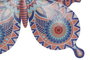 DKD Home Decor Decoración de Pared Metal Mariposa Surtido
