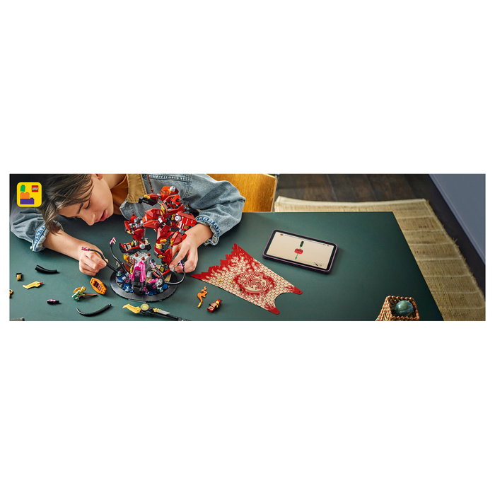 LEGO Ninjago 71846 Meca Caballero del Fuego, Juego de Construcción 996 Piezas para Niños 14+ Años