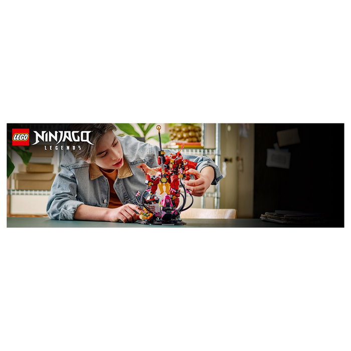 LEGO Ninjago 71846 Meca Caballero del Fuego, Juego de Construcción 996 Piezas para Niños 14+ Años