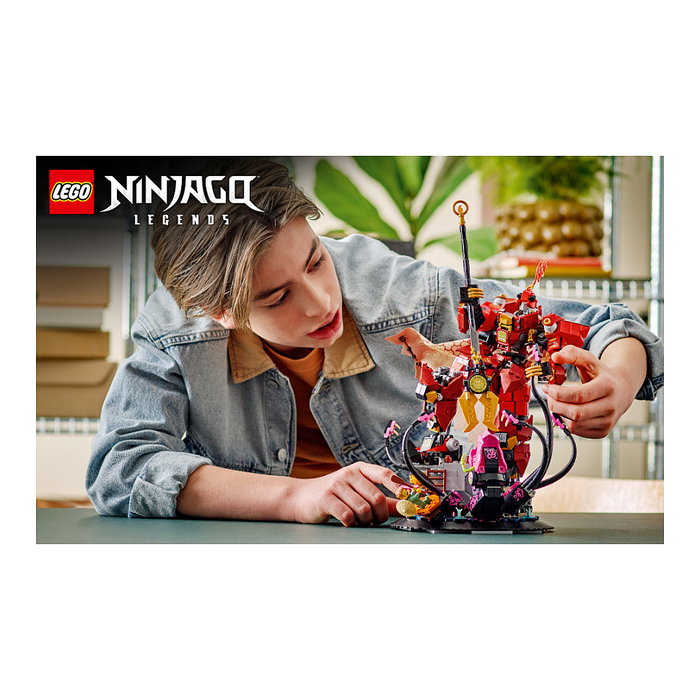 LEGO Ninjago 71846 Meca Caballero del Fuego, Juego de Construcción 996 Piezas para Niños 14+ Años