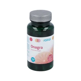 SAKAI Onagra Aceite Puro 100 Perlas - 500 mg - Suplemento Natural para el Bienestar Femenino