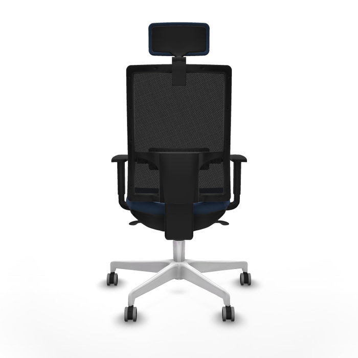 PIQUERAS Y CRESPO Silla de oficina Horna con mecanismo Sincro, Azul marino y Negro PIQUERAS Y CRESPO Silla de oficina Horna con mecanismo Sincro, Azul marino y Negro