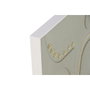 DKD Home Decor Cuadro Lienzo MDF 52x4x72 Moderno 3D (Pack de 2) Verde y Dorado
