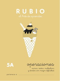 RUBIO Cuaderno A5 de operaciones y problemas nº 5A (+10 años)