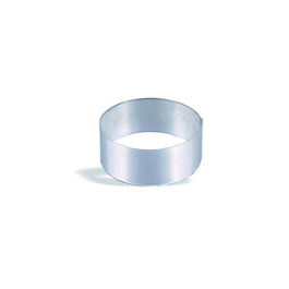 REINOXSA Molde Aro Alto OVINOX para Reposteria, 6 cm de Alto, 6 cm de Diametro, Utensilio de Pasteleria, Acero Inoxidable, Hogar y Cocina