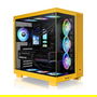 Thermaltake Chasis PC View 380 XL TG ARGB, Bumblebee, CA-11E-00M4WN-00, Color Amarillo, Torre ATX, Panel Lateral Cristal Templado