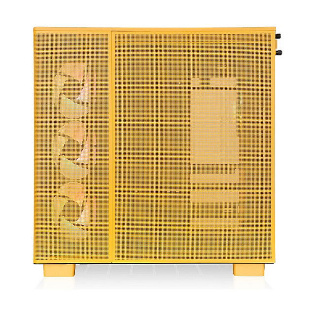 Thermaltake Chasis PC View 380 XL TG ARGB, Bumblebee, CA-11E-00M4WN-00, Color Amarillo, Torre ATX, Panel Lateral Cristal Templado