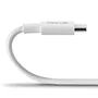 NGS ZYRO 60W-1 Cable USB-C a USB-C 60W Carga Rápida USB 2.0 480 Mbps, Longitud 1 Metro, Color Blanco
