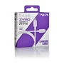NGS ZYRO 60W-1 Cable USB-C a USB-C 60W Carga Rápida USB 2.0 480 Mbps, Longitud 1 Metro, Color Blanco