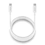NGS ZYRO 60W-1 Cable USB-C a USB-C 60W Carga Rápida USB 2.0 480 Mbps, Longitud 1 Metro, Color Blanco