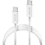 NGS Zyro Cable USB 2.0 Tipo-C Macho a Macho 60W 480Mbps 1m Blanco