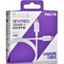 NGS Zyro Cable USB 2.0 Tipo-C Macho a Macho 60W 480Mbps 1m Blanco